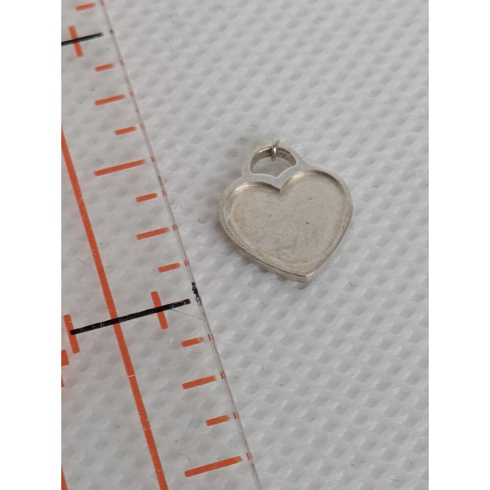Tiffany & Co. Sterling 925 Heart Charm Pendant Please Return to Tiffany & Co. NY - Picture 3 of 3